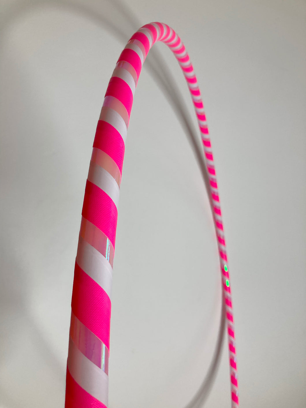 Hula hop ring (pink-uv, lyserød metallic-farveskiftende, hvid) Vælg mellem flere størrelser